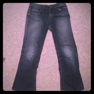Mudd Dark Blue Flare Leg Jeans